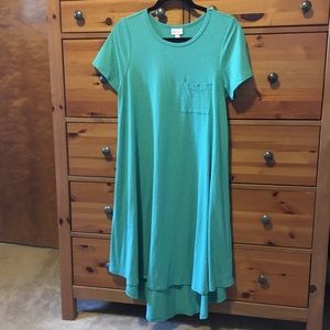 ❗️FLASH SALE❗️ LuLaRoe Carly Dress, Mermaid Green